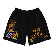 Load image into Gallery viewer, No Repeat "Protect Your Peace" Orange Shorts
